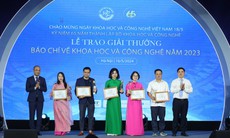 23 tác phẩm báo chí xuất sắc nhận giải báo chí về khoa học công nghệ 