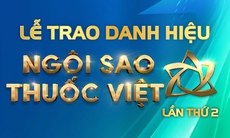 20h tối nay, truyền hình trực tiếp Lễ trao danh hiệu "Ngôi sao thuốc Việt" lần thứ 2