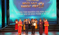 Lễ trao danh hiệu "Ngôi sao thuốc Việt" lần thứ 2: Tôn vinh 18 doanh nghiệp và 68 sản phẩm thuốc xuất sắc nhất