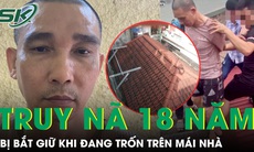 Bắt giữ đối tượng truy nã đặc biệt nguy hiểm lẩn trốn trên mái nhà dân