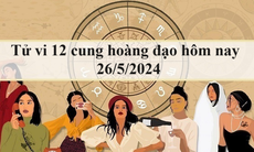 Tử vi 12 cung hoàng đạo hôm nay 26/5: Bảo Bình tiêu cực, Song Ngư bốc đồng