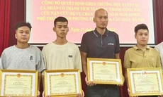 Thủ tướng gửi thư khen 4 thanh niên dũng cảm cứu nạn nhân vụ cháy ở Trung Kính