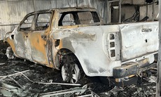 Cháy xưởng nội thất ô tô thiệt hại hàng tỷ đồng 