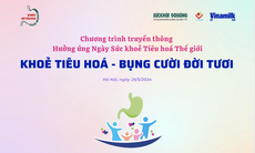 Hưởng ứng Ngày Sức khoẻ Tiêu hoá Thế giới 2024 với thông điệp: "Khoẻ tiêu hóa – Bụng cười, đời tươi"