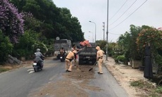 Đã tìm ra phương tiện gây vệt dầu loang kéo dài 3km trên đường gom Võ Nguyên Giáp