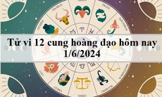 Tử vi 12 cung hoàng đạo hôm nay 1/6: Bọ Cạp tham vọng, Song Ngư thành công