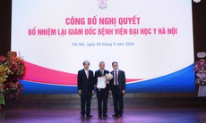 PGS.TS Nguyễn Lân Hiếu tiếp tục được bổ nhiệm làm Giám đốc Bệnh viện Đại học Y Hà Nội

