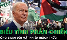 Tổng thống Biden đối mặt nhiều thách thức khi phong trào biểu tình phản chiến lan rộng ở Mỹ