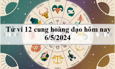 Tử vi 12 cung hoàng đạo hôm nay 6/5: Sư Tử căng thẳng, Ma Kết thận trọng