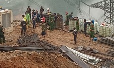 Mưa lớn sạt lở đất vùi lấp nhiều công nhân ở Hà Tĩnh