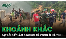 Hãi hùng khoảnh khắc sạt lở 3 người tử vong ở Hà Tĩnh: ‘Chỉ 5-6 giây, cả lán trại bị đất đá vùi lấp’
