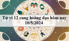 Tử vi 12 cung hoàng đạo hôm nay 10/5: Xử Nữ bất ổn, Bọ Cạp may mắn