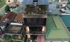 Hiện trường vụ cháy 4 người tử vong tại Định Công, Hoàng Mai