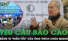 Yêu cầu ĐH Luật báo cáo về bằng tiến sĩ của ông Thích Chân Quang