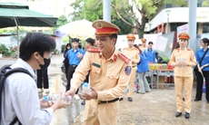 Đường, phố Hà Nội thông thoáng trong ngày đầu thi tốt nghiệp THPT Quốc gia