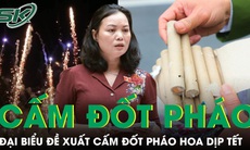 Đại biểu đề xuất cấm người dân đốt pháo hoa dịp tết