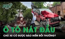 Tàu hỏa hất văng ô tô, liệu chủ xe có được bảo hiểm bồi thường?
