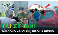 Công an triệu tập tài xế taxi tấn công người phụ nữ giữa đường