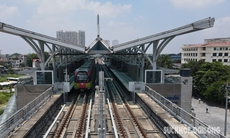 Tàu bon bon chạy thử, người dân vẫn mòn mỏi chờ ngày chạy chính thức tuyến metro Nhổn - ga Hà Nội