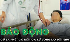 Báo động: Cứ ba phút có một ca tử vong do đột quỵ