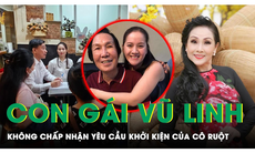 Con gái cố nghệ sĩ Vũ Linh không chấp nhận yêu cầu khởi kiện tranh chấp di sản của cô ruột