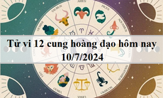 Tử vi 12 cung hoàng đạo hôm nay 10/7/2024: Bạch Dương tích cực, Ma Kết vui tính