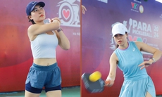 Xem chị em Hà thành chơi Pickleball đang 'sốt' ở Việt Nam