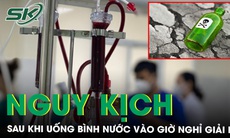 Uống nước trong giờ giải lao người công nhân bất ngờ bị tiêu cơ vân nguy kịch