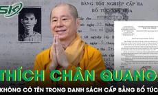 Ông Vương Tấn Việt  không có tên trong danh sách được cấp bằng tốt nghiệp cấp ba