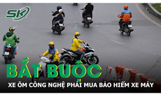 Bắt buộc xe ôm công nghệ phải có bảo hiểm xe máy khi hoạt động