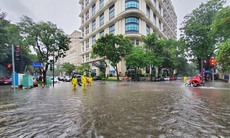 Hàng loạt tuyến phố ở Hà Nội có nguy cơ ngập sâu do mưa lớn