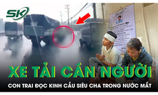 Vụ xe tải cố tình cán người tử vong ở Biên Hòa: Mẹ dạy con đọc kinh cầu siêu cho cha trong nước mắt