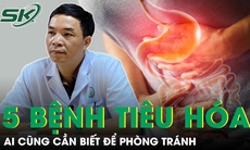 5 bệnh lý tiêu hóa thường gặp ai cũng cần biết để phòng tránh 