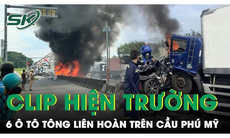 Tài xế xe tải mất thắng trên cầu Phú Mỹ: 'Lúc đó tôi chỉ biết lạy trời thôi, xe lao xuống ầm ầm'
