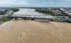 [LIVE] Lũ trên sông Hồng ở Hà Nội vượt báo động 2, cảnh báo độ rủi ro thiên tai cấp 2