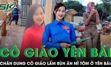 Cô giáo Yên Bái lấm bùn, ăn mì tôm dọn trường sau bão Yagi gây sốt mạng là ai?