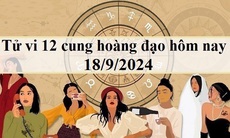 Tử vi 12 cung hoàng đạo hôm nay - tử vi 12 chòm sao ngày 18/9/2024