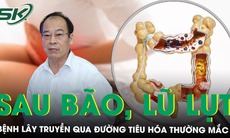 Cảnh giác các bệnh lây truyền qua đường tiêu hóa thường mắc sau bão lũ