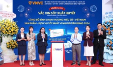 Người dân Việt Nam được tiêm vắc xin sốt xuất huyết