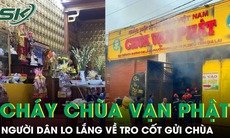 Người dân lo lắng về tro cốt người thân trong vụ cháy chùa Vạn Phật ở Gia Lai