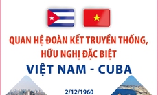 Khẳng định mối quan hệ đoàn kết truyền thống, hữu nghị đặc biệt Việt Nam - Cuba