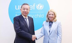 Tổng Bí thư, Chủ tịch nước Tô Lâm gặp Giám đốc điều hành UNICEF