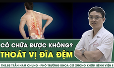 Bệnh thoát vị đĩa đệm có chữa được không?