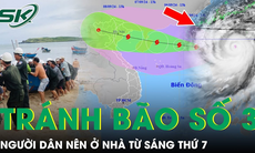 Siêu bão Yagi tiến thẳng vịnh Bắc Bộ, khuyến cáo 'người dân nên ở nhà từ sáng thứ 7 để tránh bão'