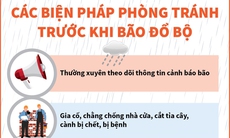 Các biện pháp phòng tránh trước khi bão đổ bộ