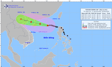 Bão số 3 tiếp tục mạnh lên thành siêu bão, giật trên cấp 17