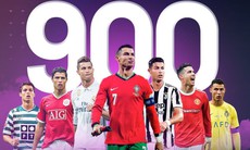 Cristiano Ronaldo chạm mốc 900 bàn thắng