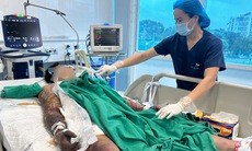 Mùng 1 ăn tiết canh lấy may không ngờ toàn thân tím đen phải lọc máu