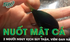 2 người nguy kịch, suy thận, viêm gan nặng do uống mật cá trắm 