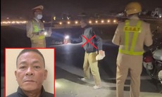 Khởi tố người đàn ông không chịu đo nồng độ cồn, dùng gạch tấn công CSGT